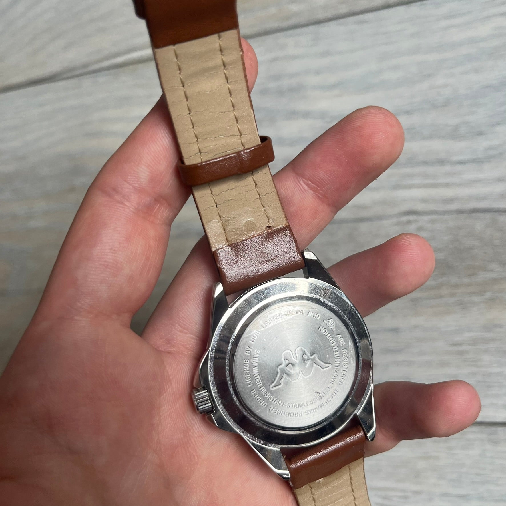 Kappa 2000's White Dial Quartz Analog Watch
