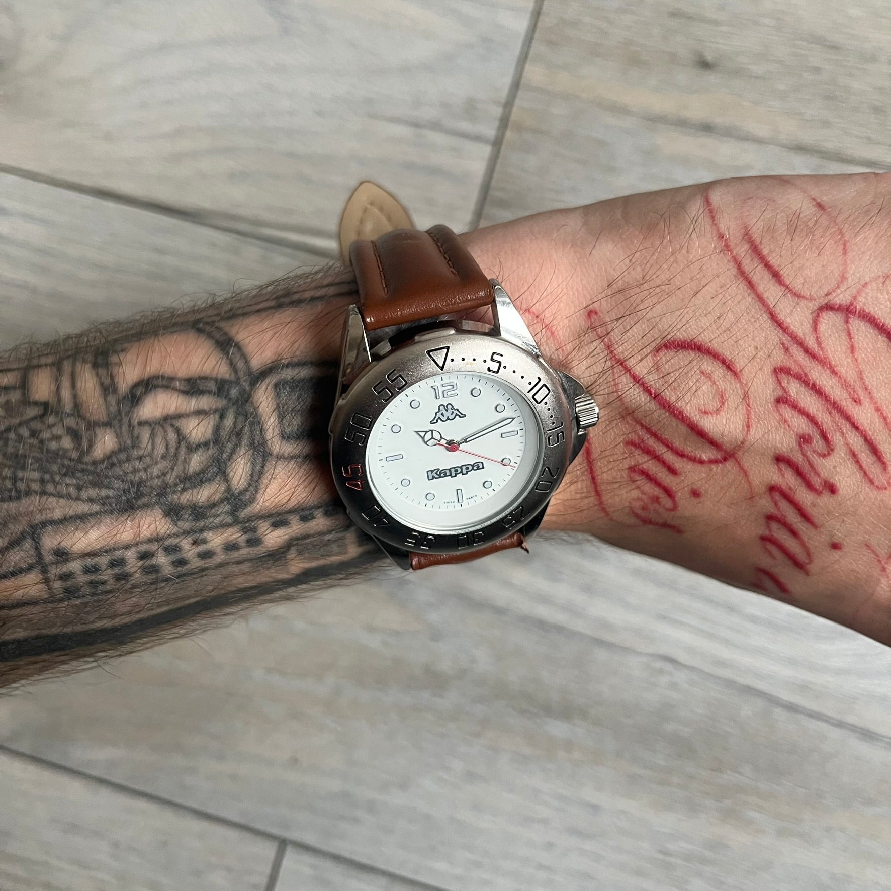 Kappa 2000's White Dial Quartz Analog Watch
