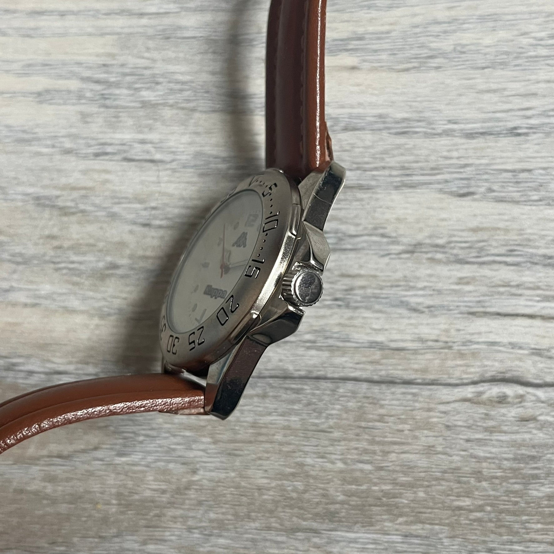 Kappa 2000's White Dial Quartz Analog Watch