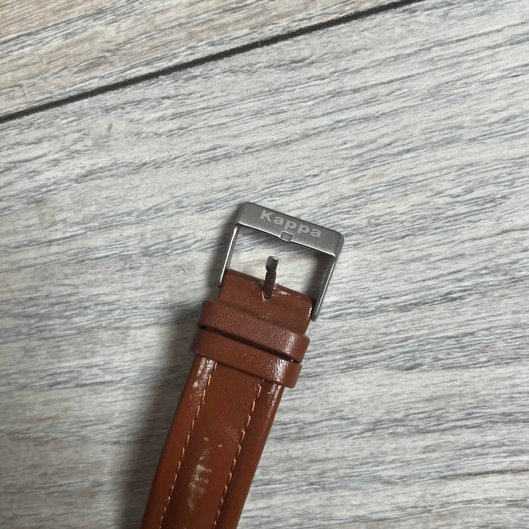 Kappa 2000's White Dial Quartz Analog Watch