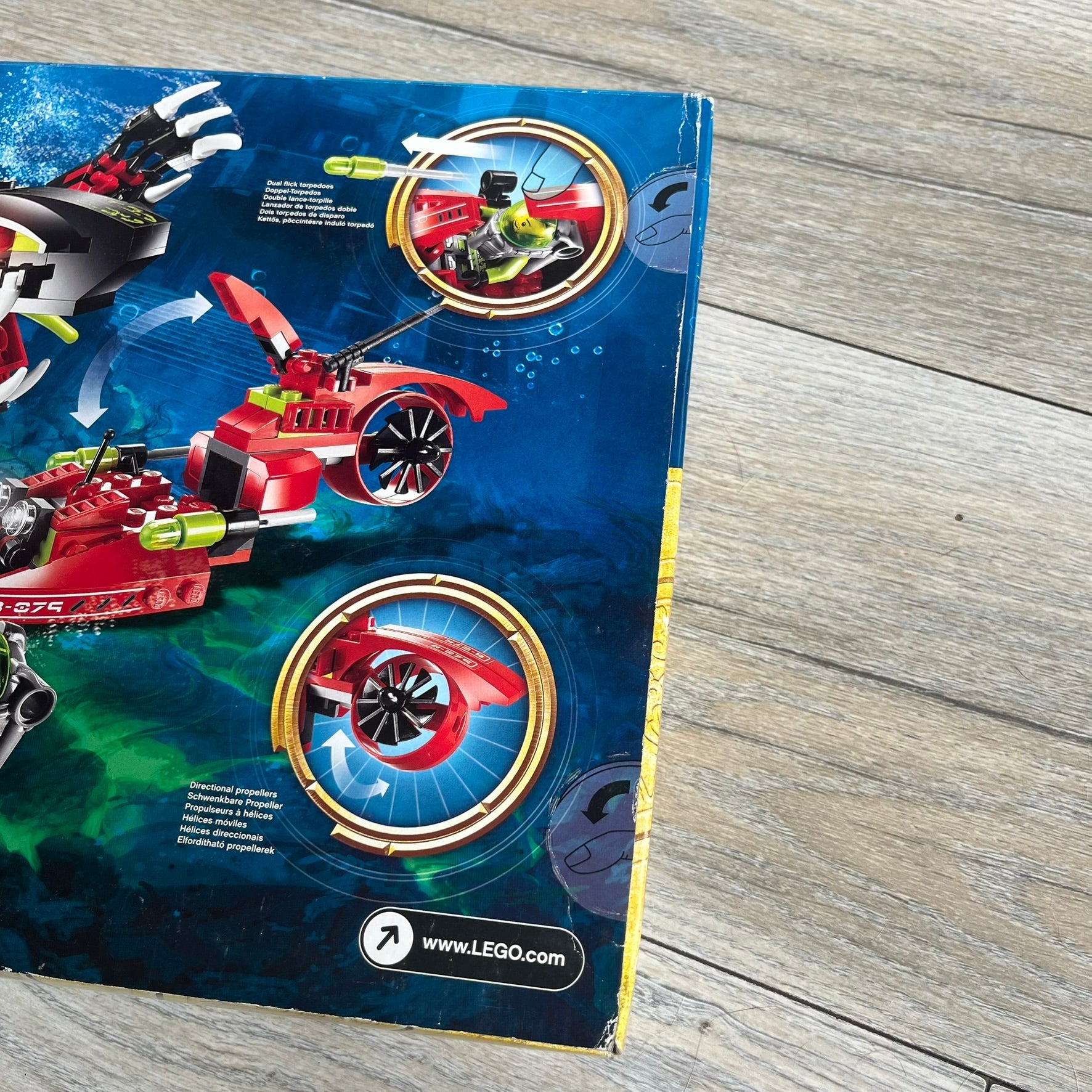 LEGO Atlantis 8079 Shadow Snapper Set