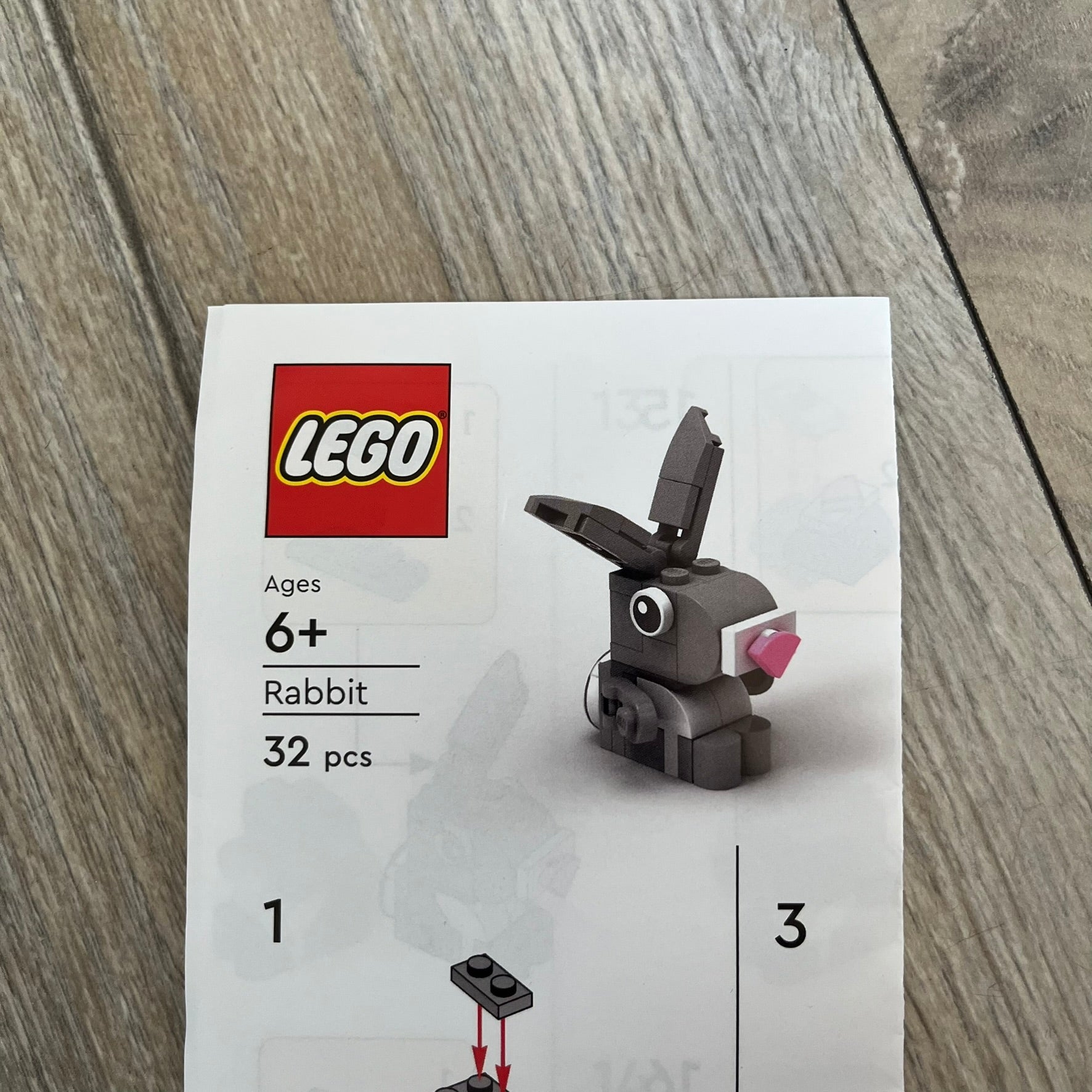 Lego Rabbit Make and Take Build