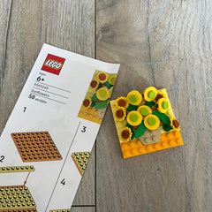 Lego Sunflowers Make and Take Build
