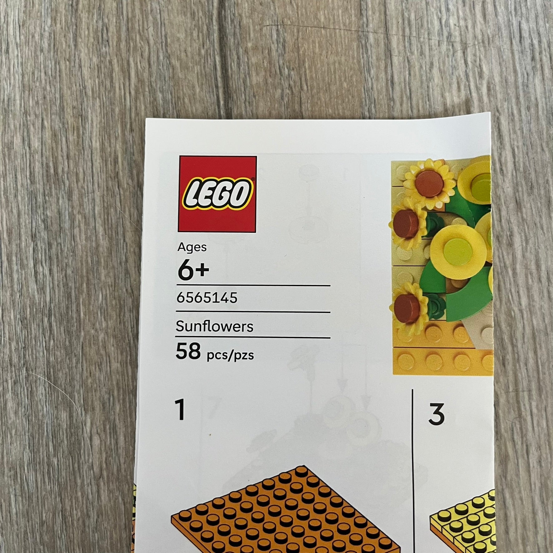 Lego Sunflowers Make and Take Build