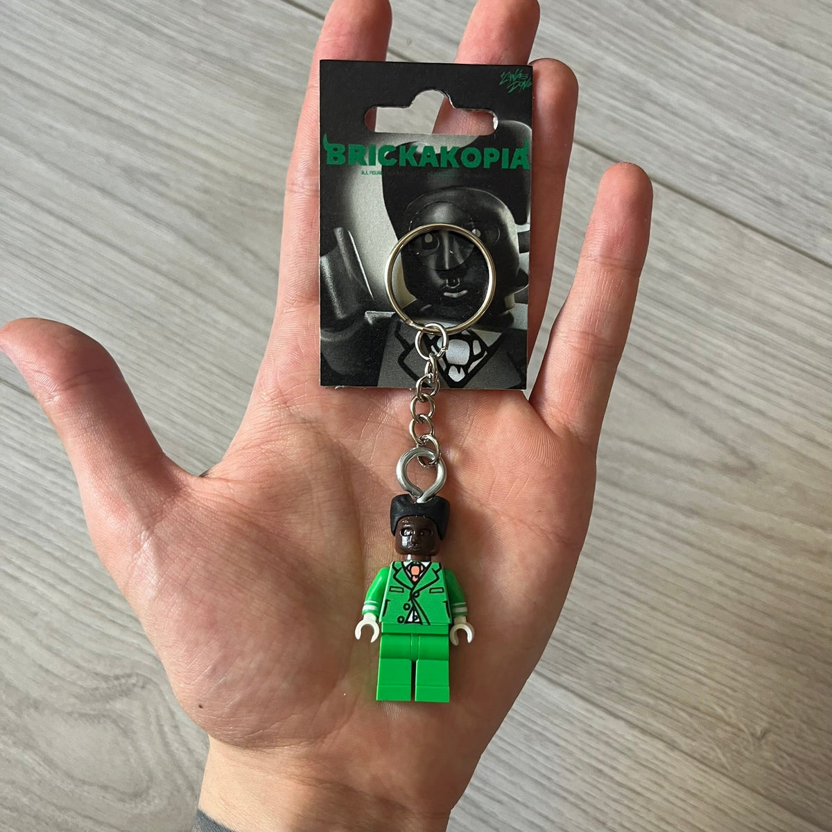 Lego Tyler The Creator Brickakopia Keychain