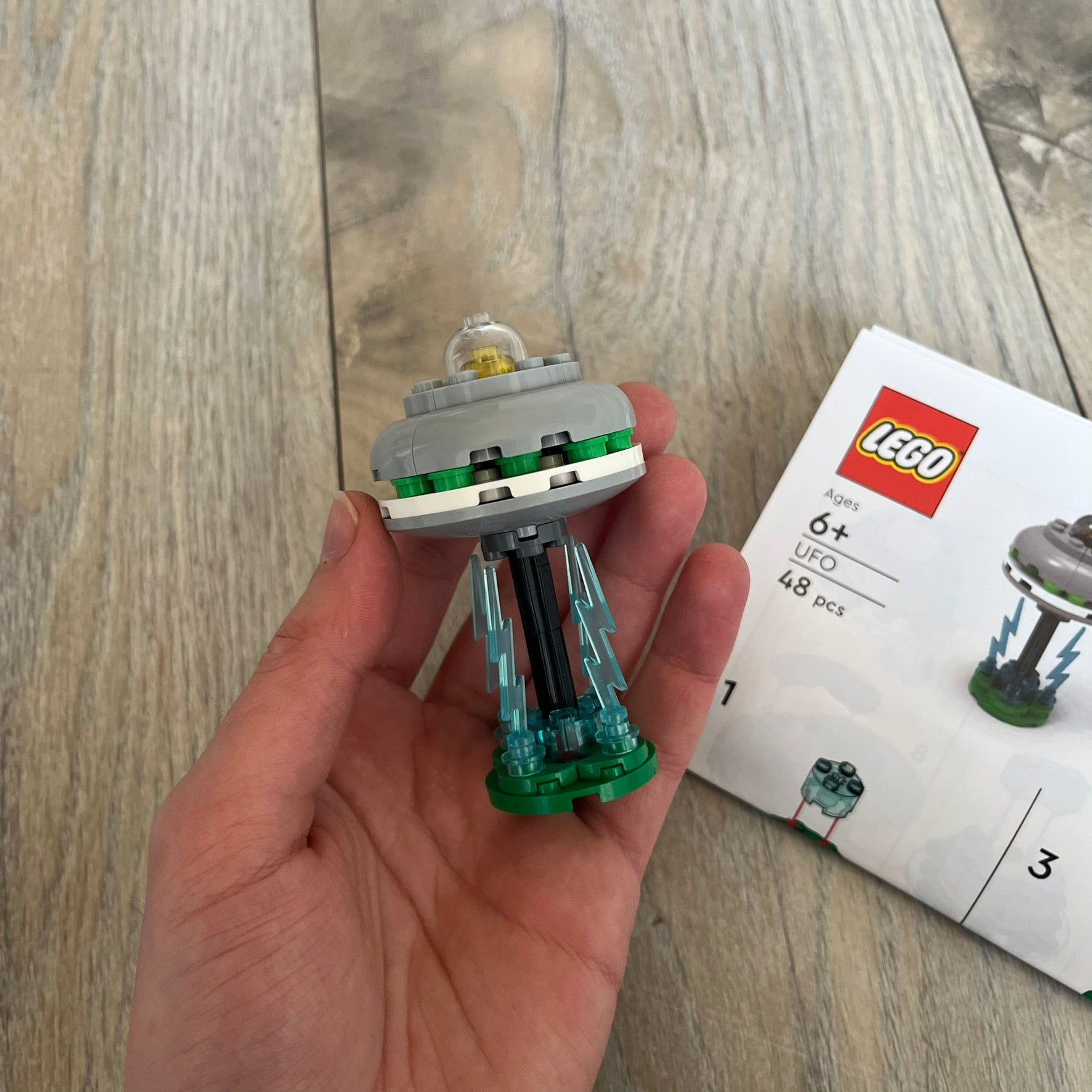 Lego UFO Make and Take Build