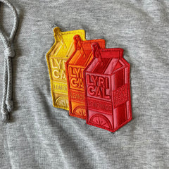 Lyrical Lemonade Triple Patch Gray Hoodie