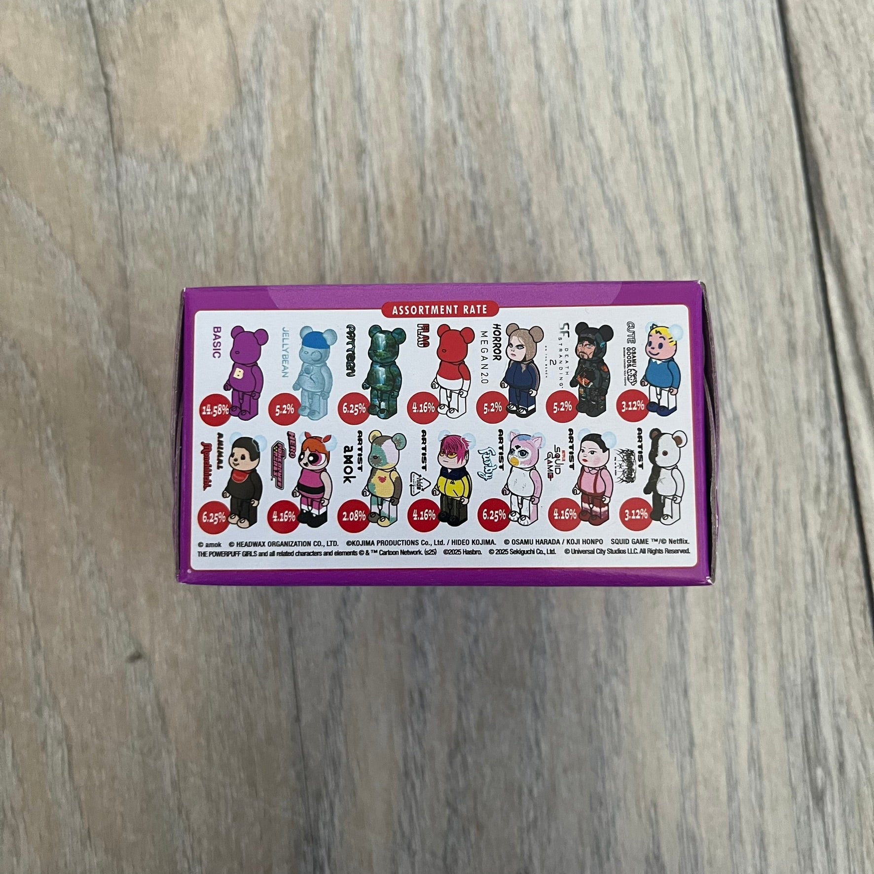 Medicom Toy Be@rbrick 100% Series 50 Blind Box