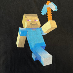Minecraft 2012 Xbox 360 Black Promo Tee