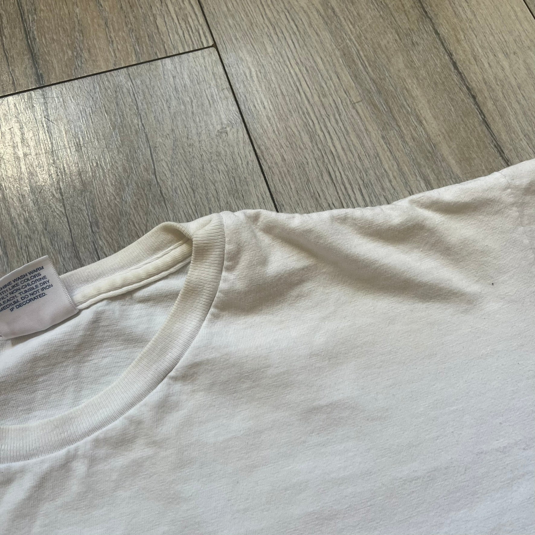 Supreme SS11 Mind Your Business White Tee