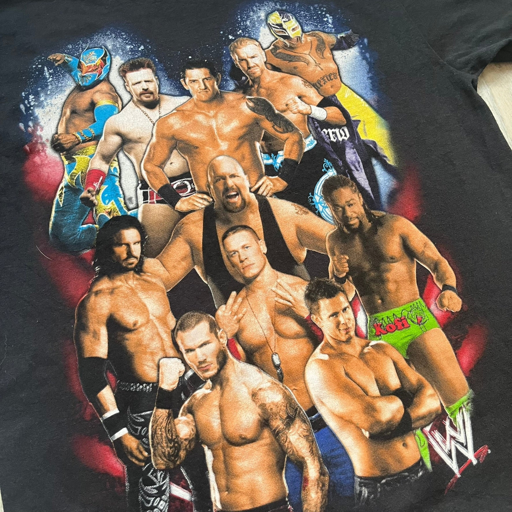 WWE 2011 All Over Print Promo Tee