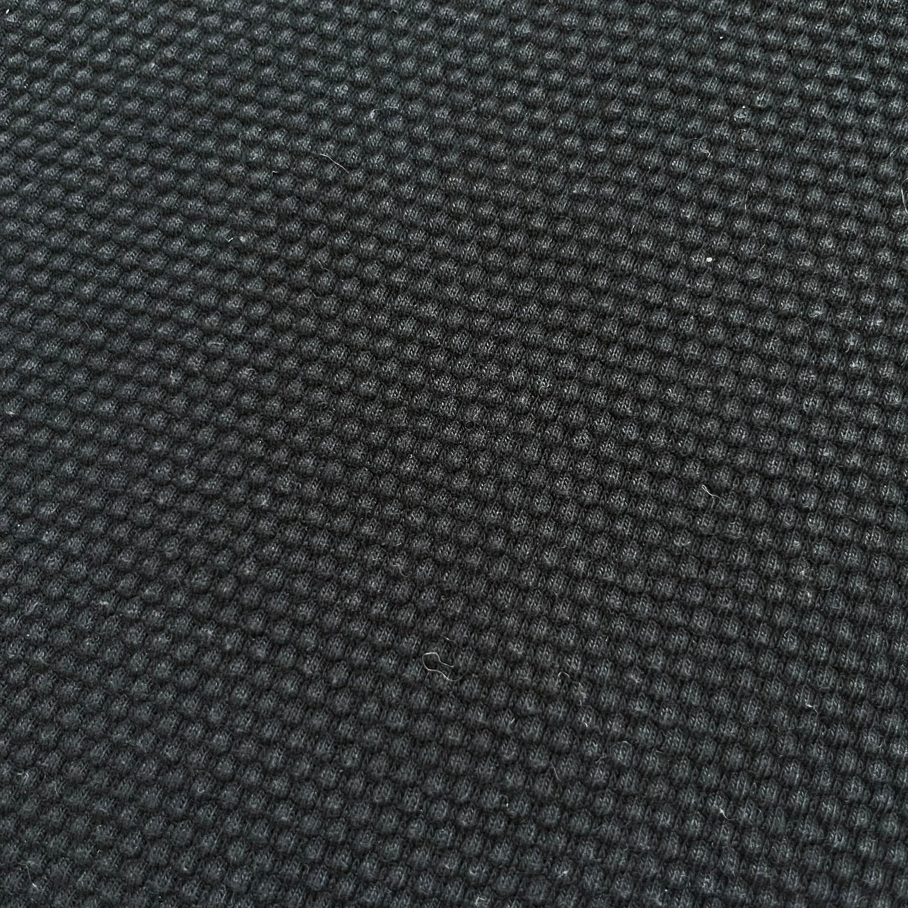 Warner Bros 1999 Waffle Knit Black Polo