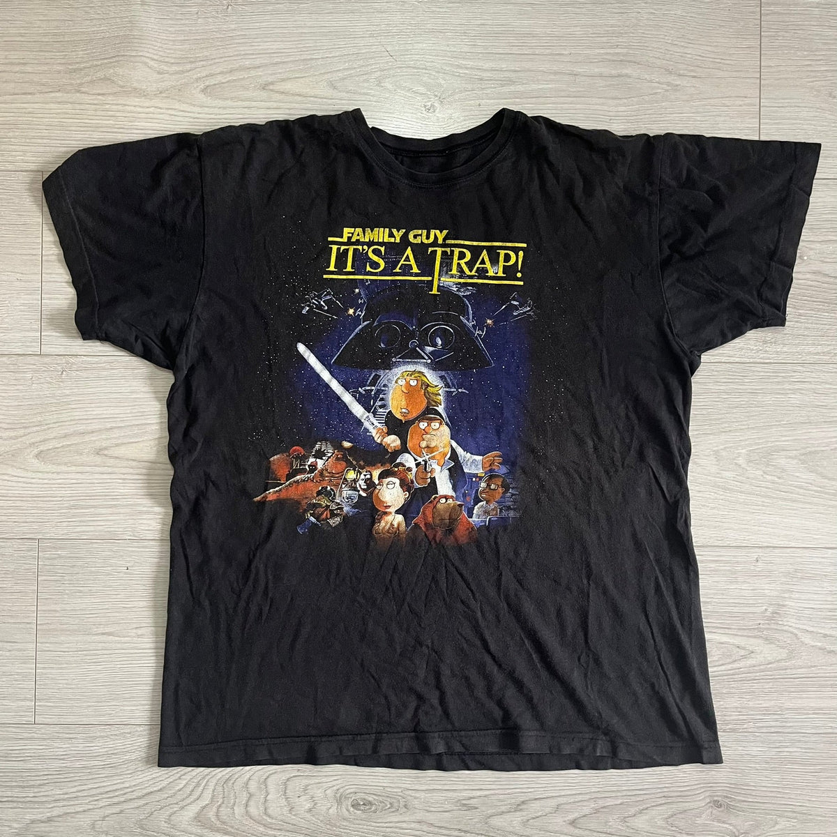family guy star wars it's a trap! tee