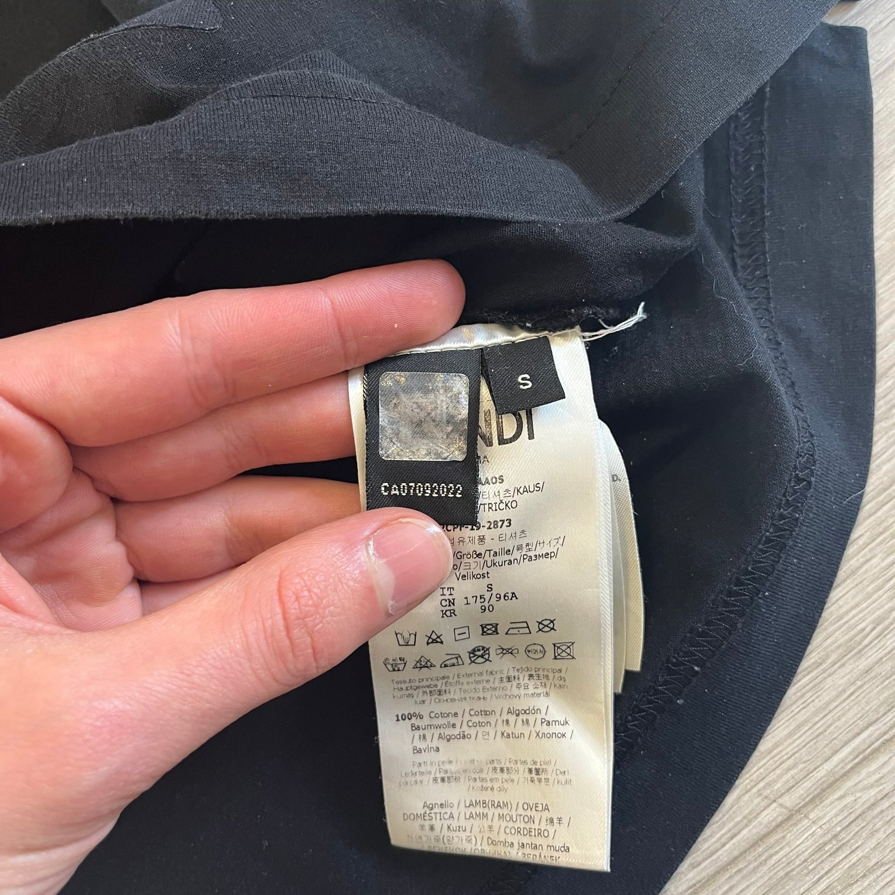 fendi bag bug eyes tee