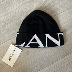 lanvin black beanie